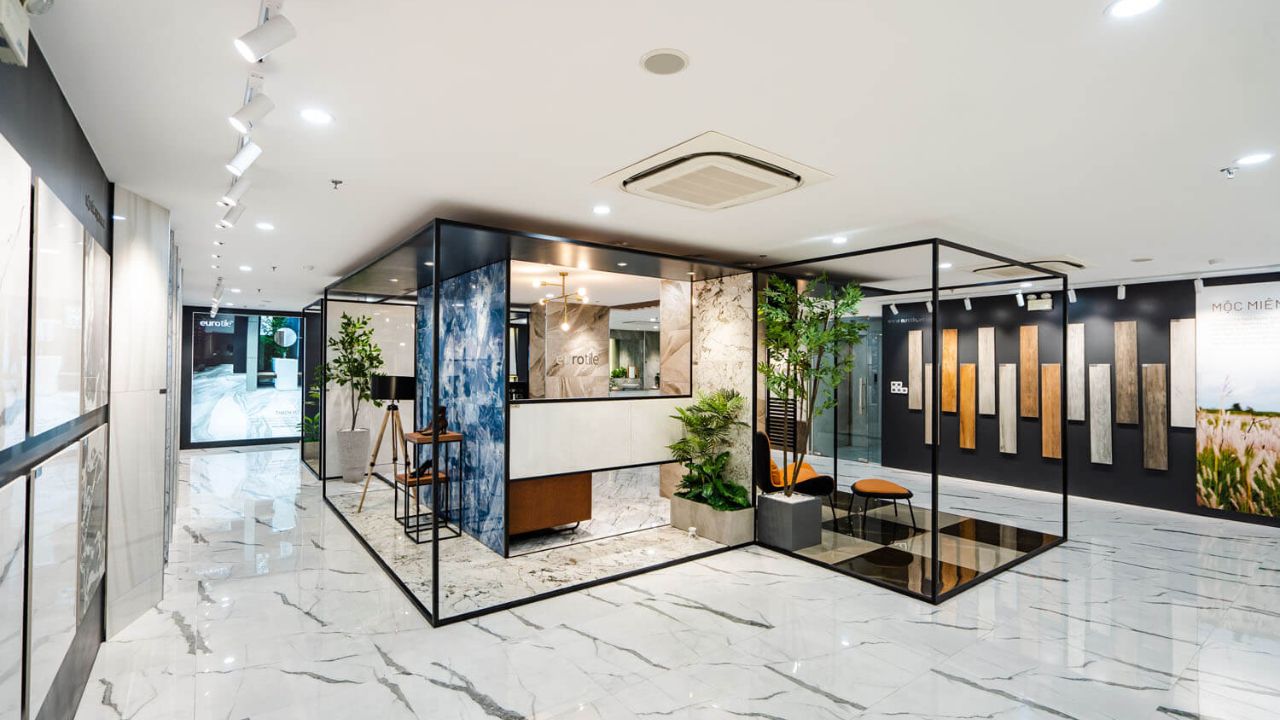 Thiết kế showroom nội thất xây dựng - hình 2